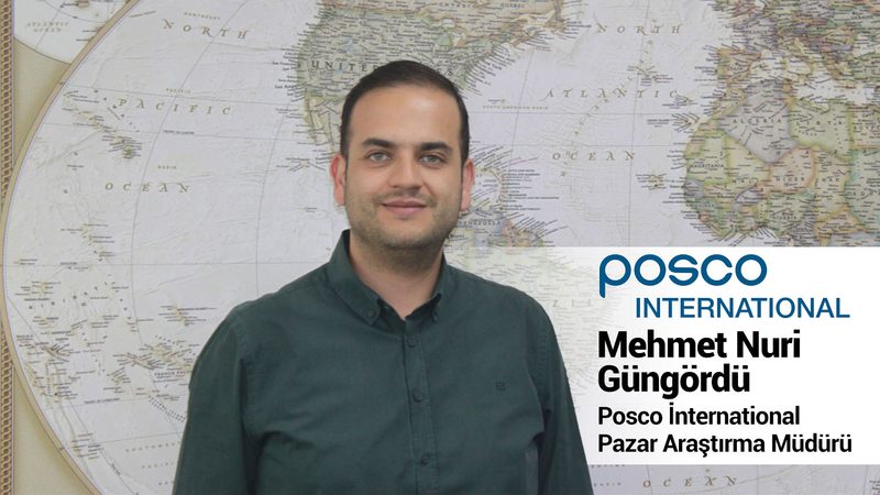 Posco İnternational Pazar Araştırma Müdürü Mehmet Nuri Güngördü: Çelik Sektörü 2026’da Jeopolitik riskler ve koruma önlemleriyle Mücadele Edecek