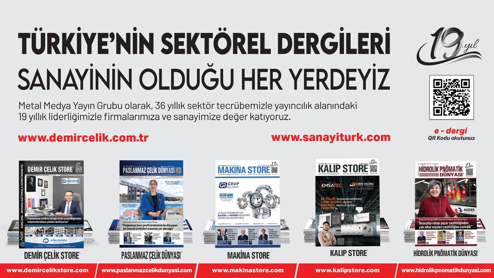 Sektörün öncü yayın grubu markanızı zirveye taşıyor