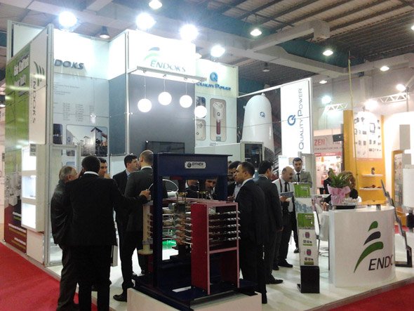Endoks Enerji Sistemleri, Electrotech 2012 Fuarı’nda ziyaretçileriyle bir araya geldi