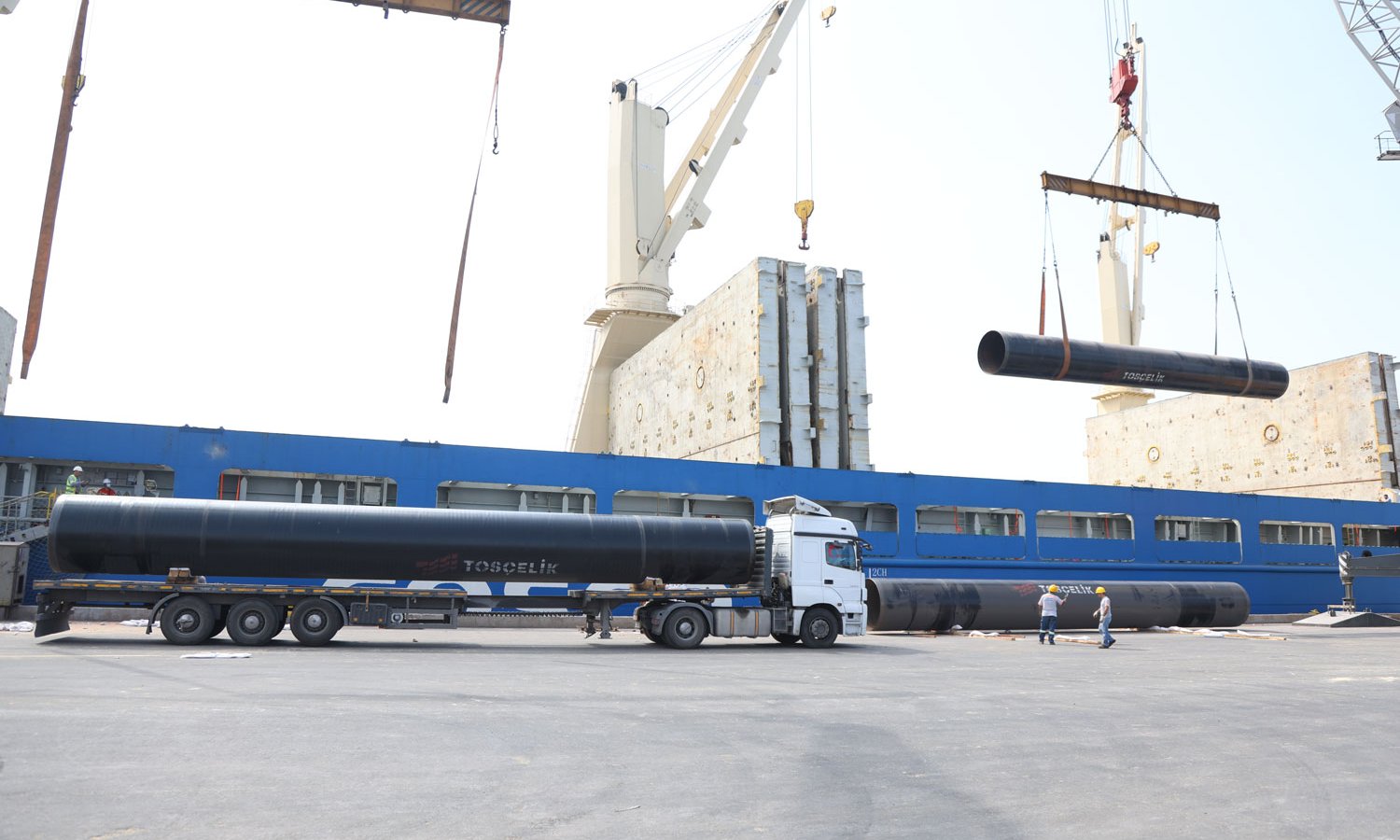 Tosçelik Suudi Arabistan’da Mekke’nin su ihtiyacını karşılayacak JURANAH ISWR-1 projesinin boru tedarikini tamamladı