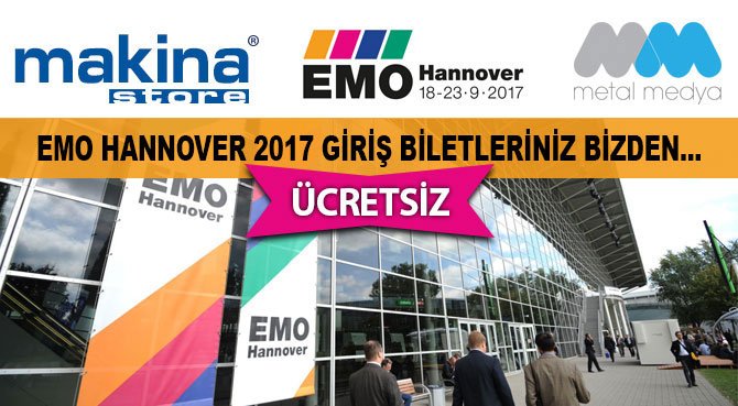 ÜCRETSİZ EMO HANNOVER 2017 GİRİŞ BİLETLERİNİZ BİZDEN...