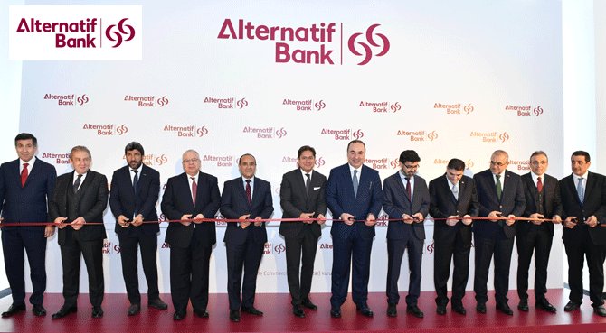 Alternatif Bank'ın Vadistanbul'daki  yeni genel müdürlük binası açıldı