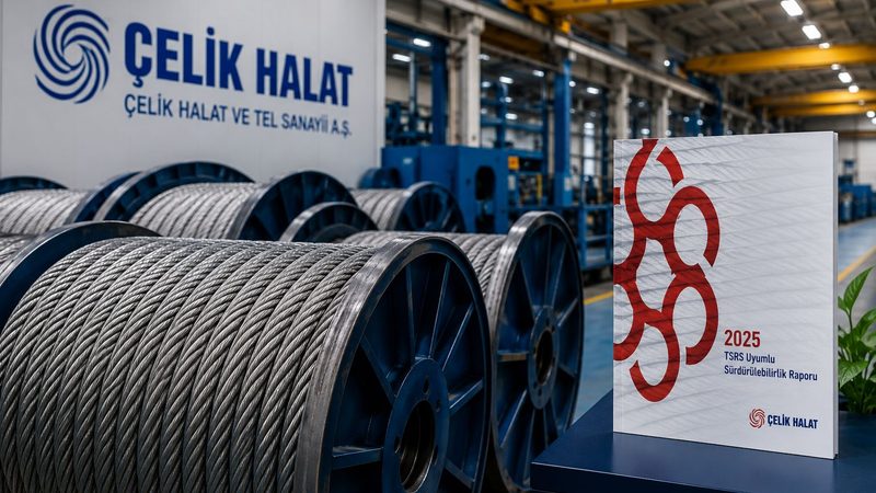 Çelik Halat 2025 Sürdürülebilirlik Raporu’nu yayımladı