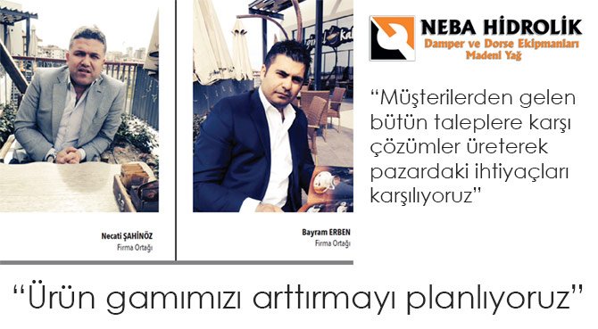 Ürün gamımızı arttırmayı planlıyoruz