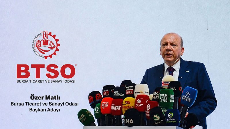 BTSO Başkan Adayı Özer Matlı'dan Bursa ekonomisi için 2040 dönüşüm planı