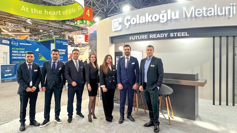 Çolakoğlu Metalurji,  Wire & Tube Fuarı’nda yoğun ilgi gördü