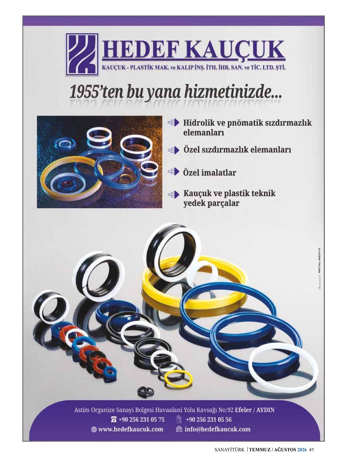 Sanayi Türk · 2. Sayı · Temmuz-Ağustos 2026 · 43