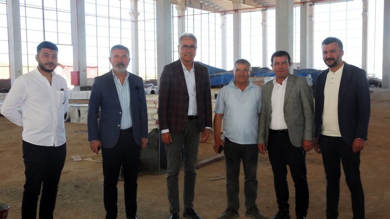 Demirağ OSB’ye yeni üretim yatırımı: alçı fabrikasında inşaat sürüyor