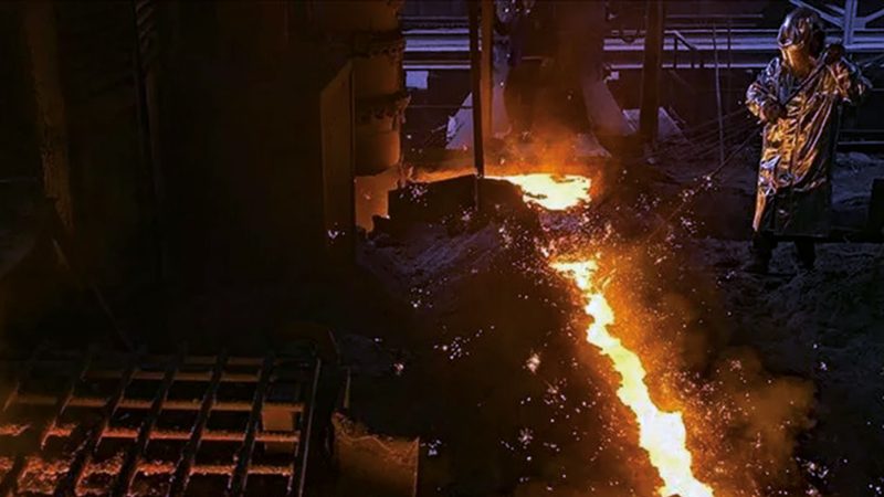 Küresel Ham Çelik Üretimi Temmuzda Yüzde 0,3 Azaldı