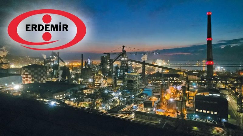 Erdemir’in ilk yarı net kârı 8,93 milyar TL’ye yükseldi
