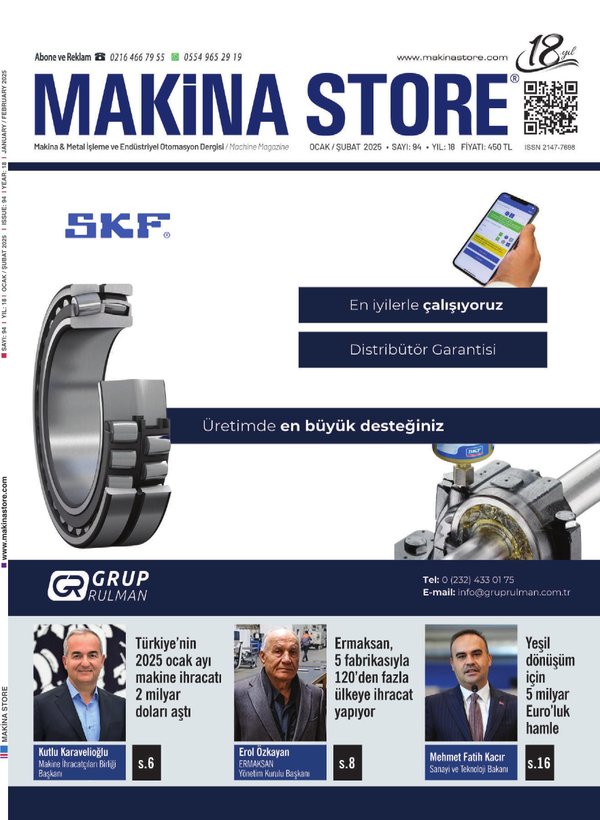 Makina Store - 94. Sayı - Mart 2025