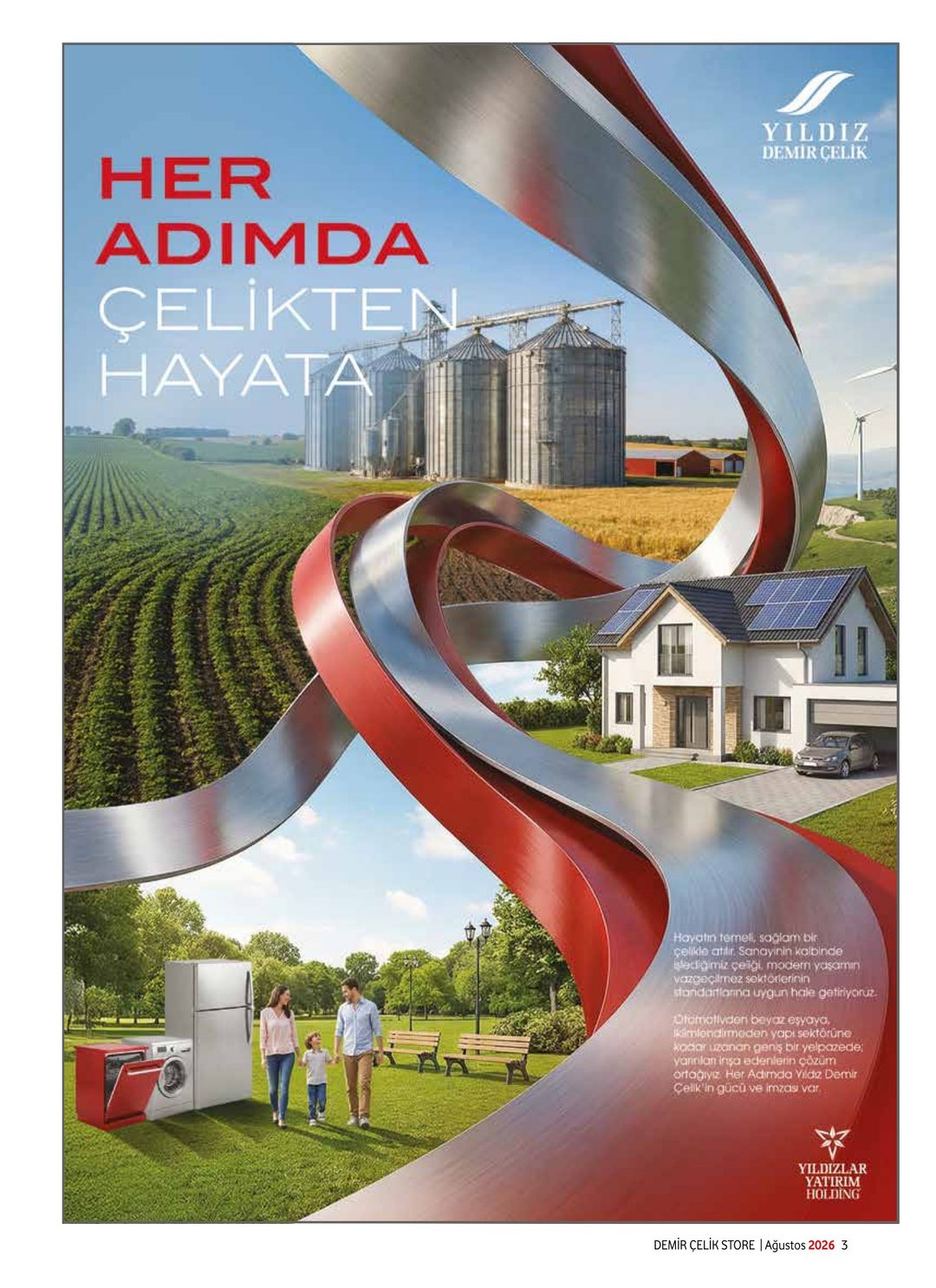 Demir Çelik Store · 236. Sayı · Ağustos 2026 · 7
