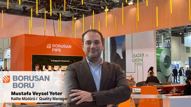 Borusan Boru’nun yeni Kalite Müdürü Mustafa Veysel Yeter oldu