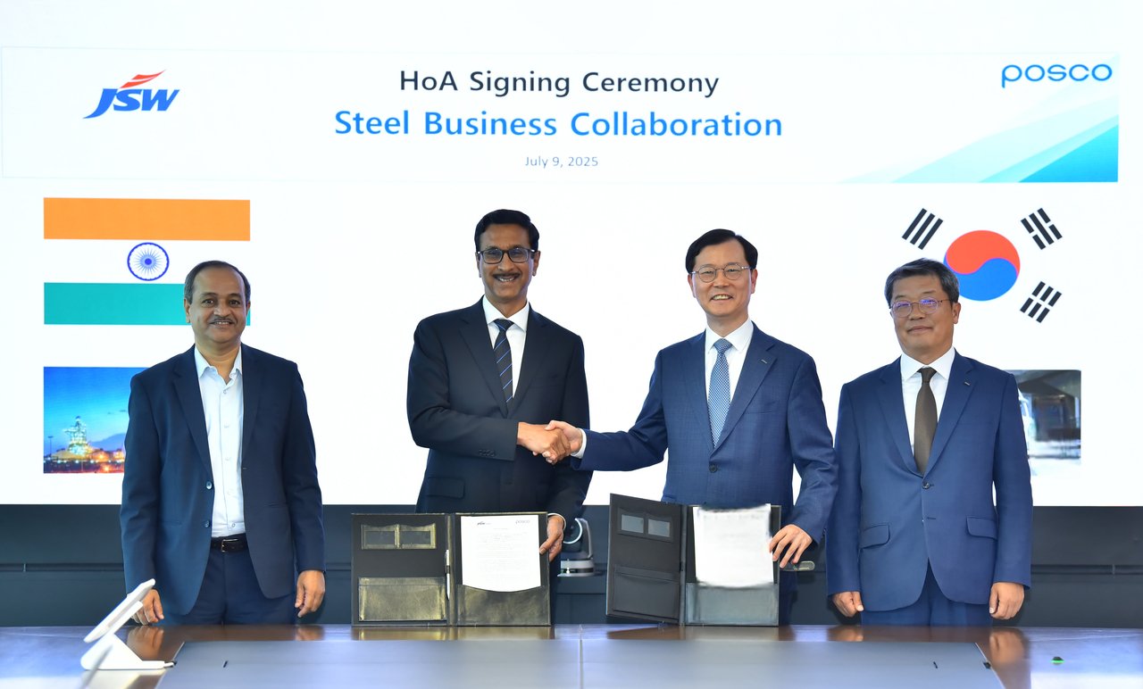 Posco ve JSW’den 6 milyon tonluk dev çelik tesisi anlaşması