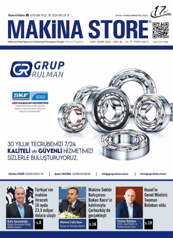 Makina Store - 92. Sayı - Kasım 2024