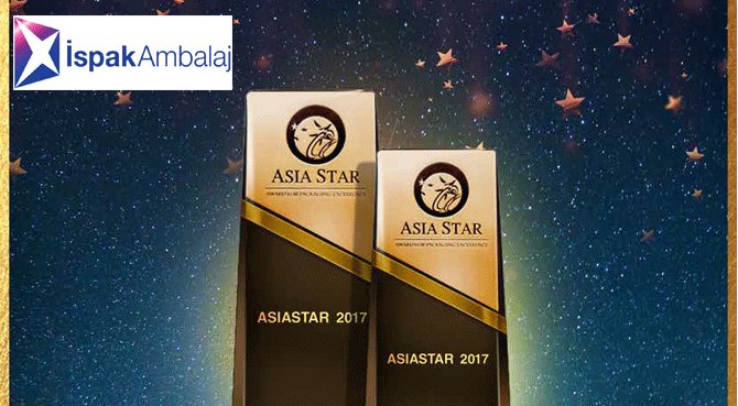 İSPAK AMBALAJ'A BİR ÖDÜL DE ASIASTAR AWARDS'DAN!