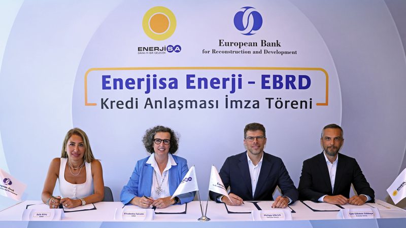 Enerjisa Enerji, elektrik dağıtım yatırımları için EBRD’den 7 yıl vadeli 207 milyon dolarlık finansman sağladı