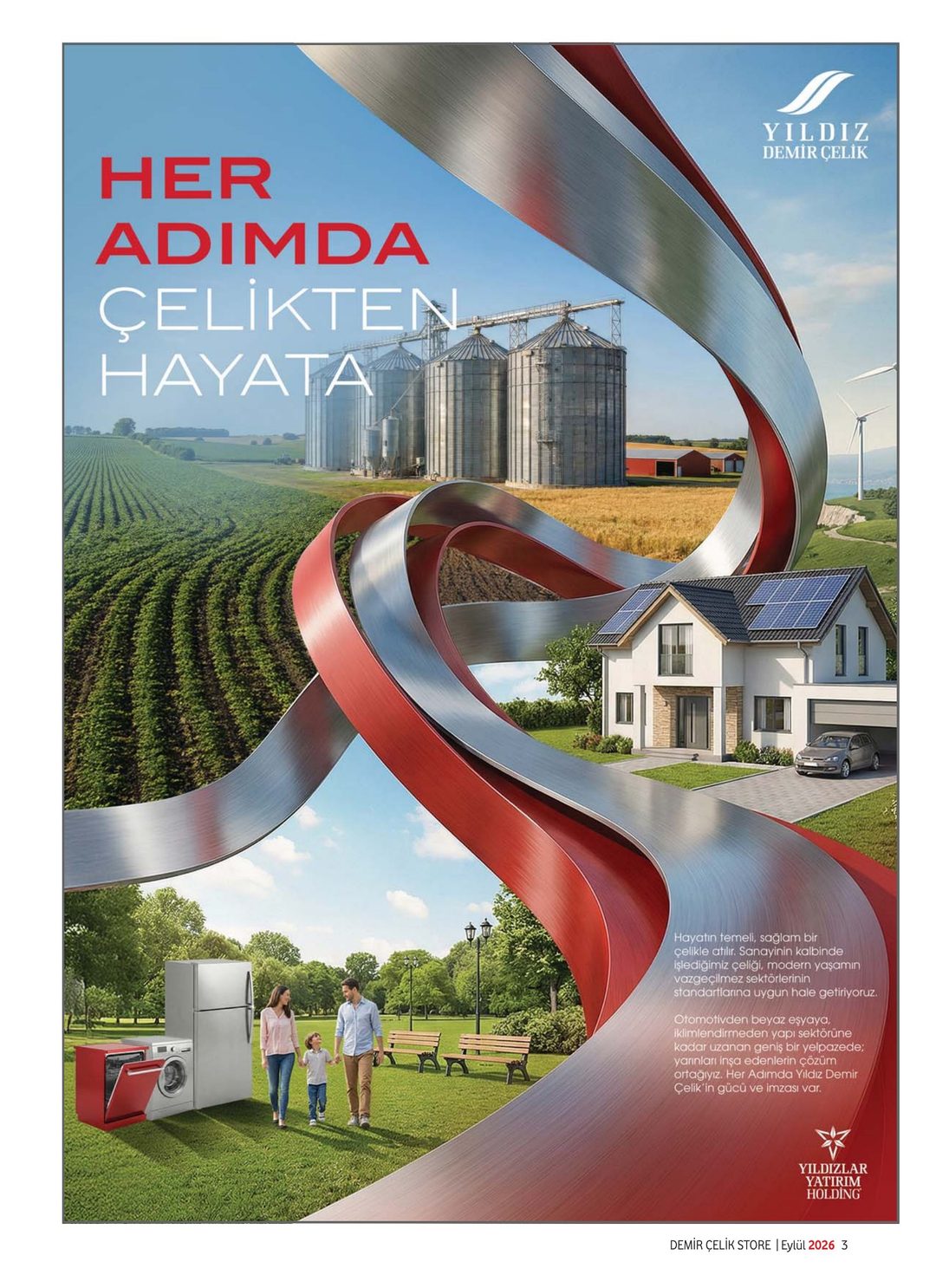 Demir Çelik Store · 237. Sayı · Eylül 2026 · 7