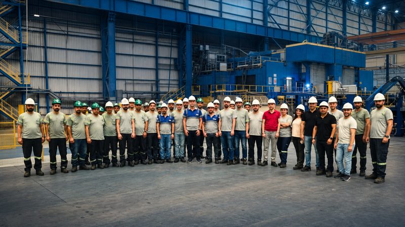 MMK Metalurji asitleme hattında 10 milyon ton üretim barajını aştı