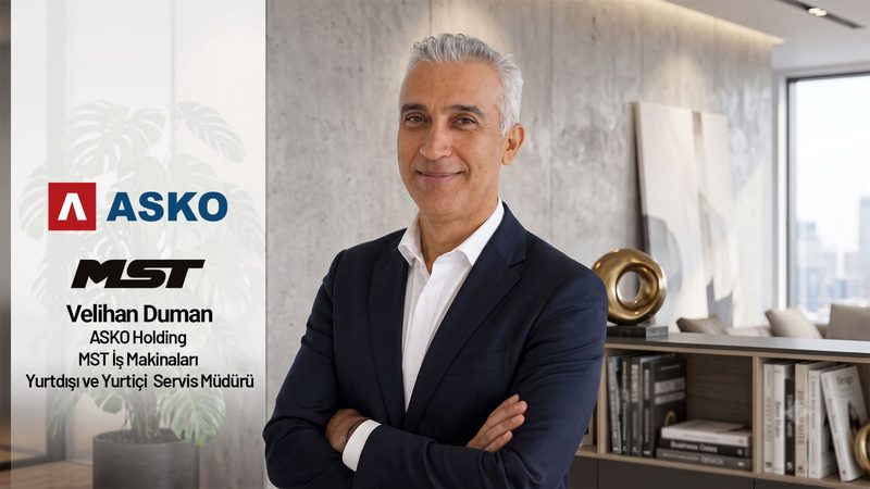 Velihan Duman, MST İş Makinaları’nın Yurt Dışı ve Yurt İçi Servis Müdürü oldu
