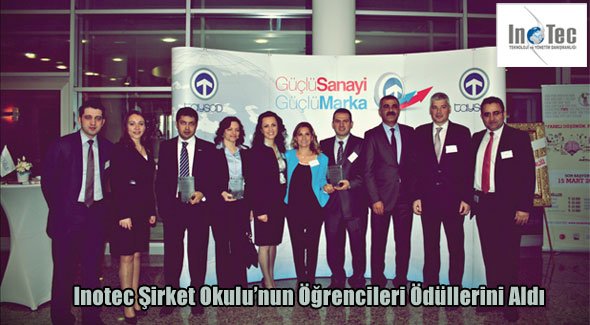 Inotec Şirket Okulu'nun Öğrencileri Ödüllerini Aldı