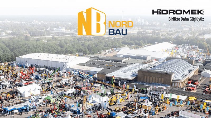 HİDROMEK ALMANYA’NIN KÖKLÜ FUARI NORDBAU 2026’DA!