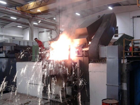 Mert Döküm’de İnductotherm dedi.