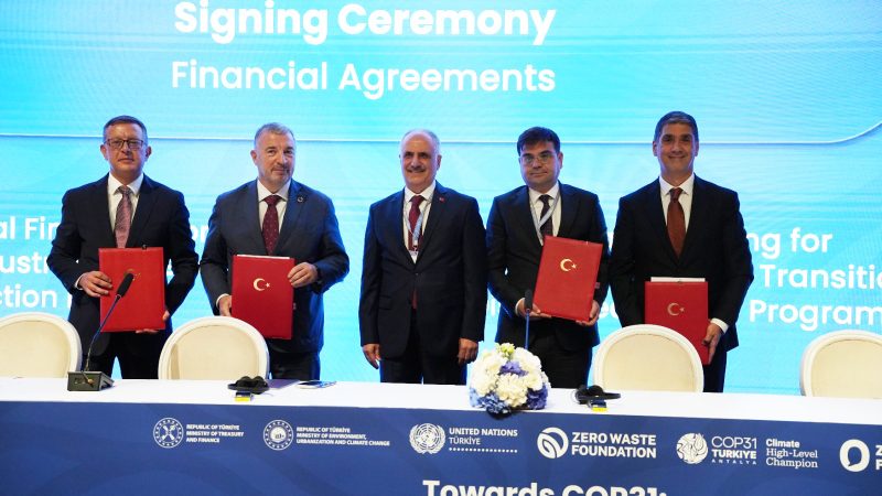 TKYB ve Dünya Bankası’ndan Yenilenebilir Enerji ve Sanayinin Yeşil Dönüşümüne 630 Milyon Dolarlık Kaynak