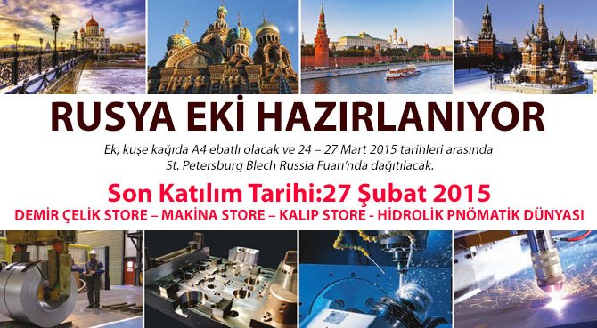 RUSYA ÖZEL EKİ HAZIRLANIYOR