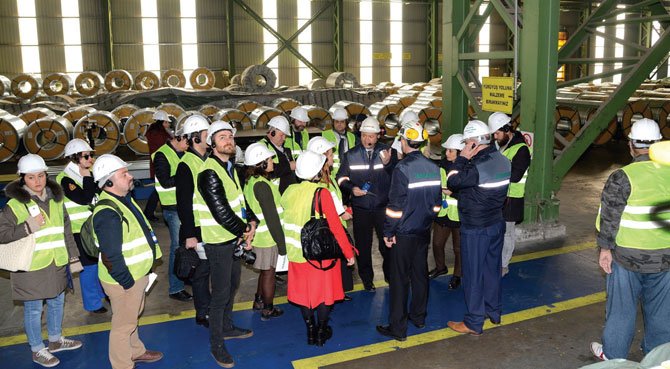 Tezcan, Yeni Yatırım Kompleksi ve Yeni Ürünü GALVALUME'U Tanıttı