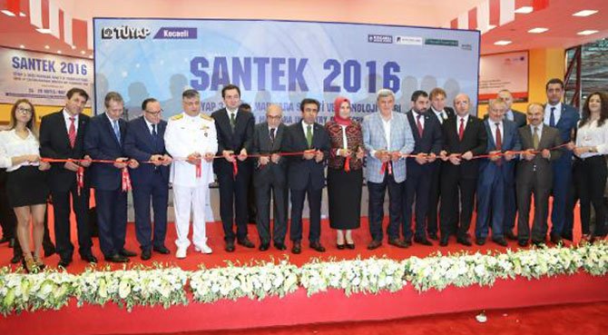 SANTEK Fuarı Kapılarını Açtı