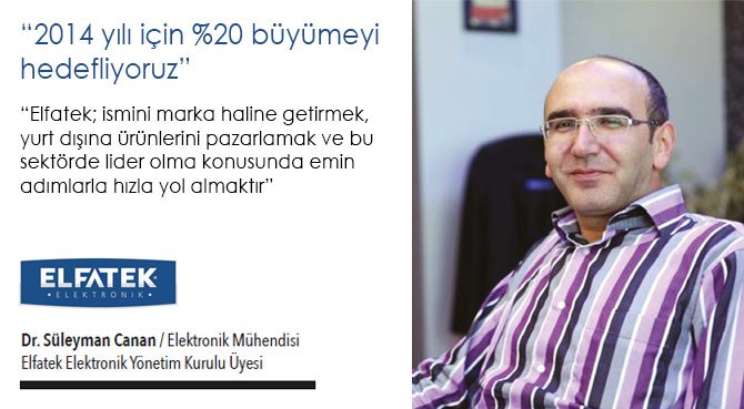 2014 yılı için %20 büyümeyi hedefliyoruz