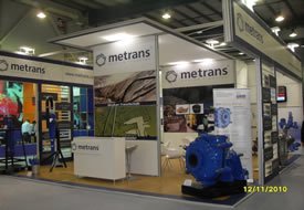 Metrans Makina Maden  Fuarında Ürünleriyle  İlgi  Topladı