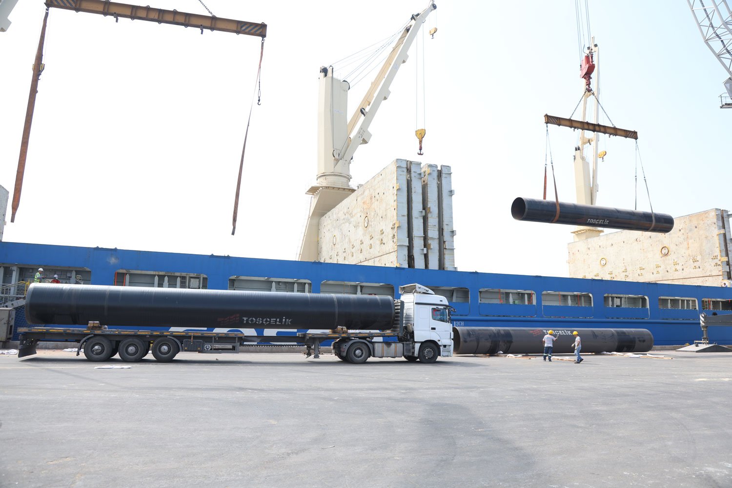 Tosçelik Suudi Arabistan’da Mekke’nin  su ihtiyacını karşılayacak JURANAH ISWR-1 projesinin boru tedarikini tamamladı
