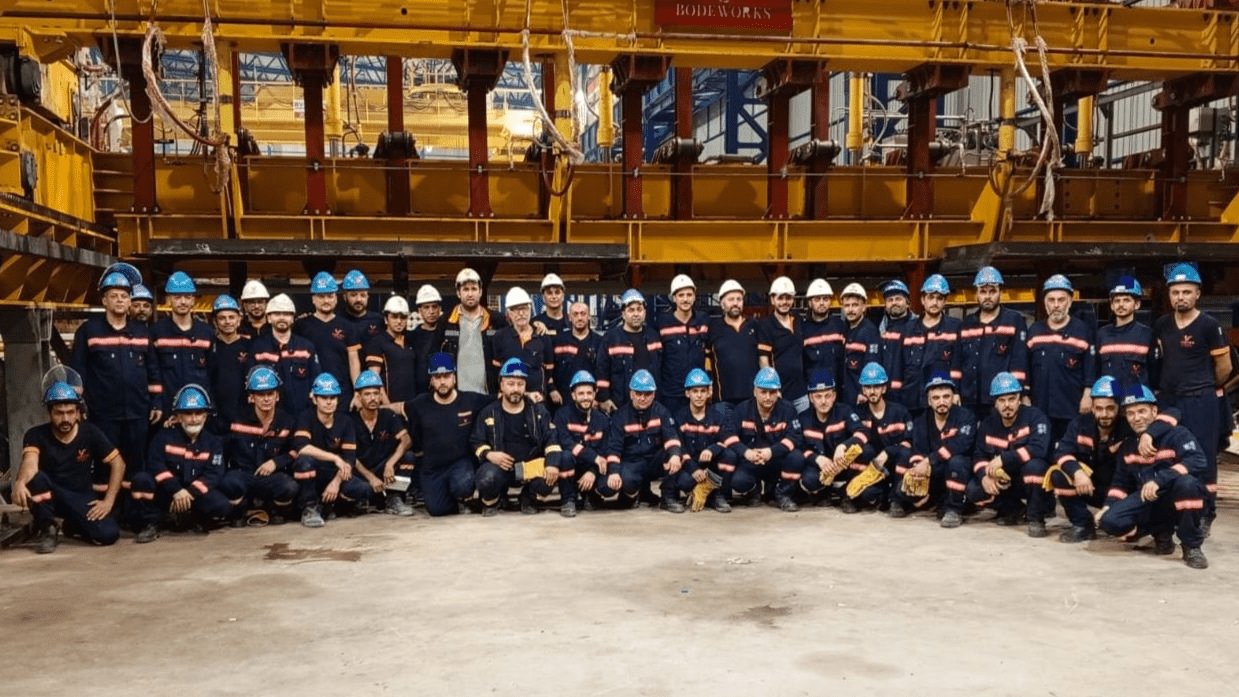 Vertra Çelik Ceyhan’da ilk dökümünü başarıyla gerçekleştirdi