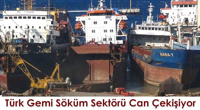 Türk Gemi Söküm Sektörü Can Çekişiyor