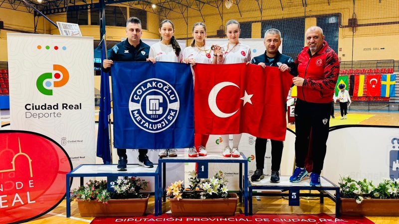 ÇOLAKOĞLU METALURJİ SPOR KULÜBÜ’NDEN ULUSLARARASI ARENADA GURURLANDIRAN BAŞARI