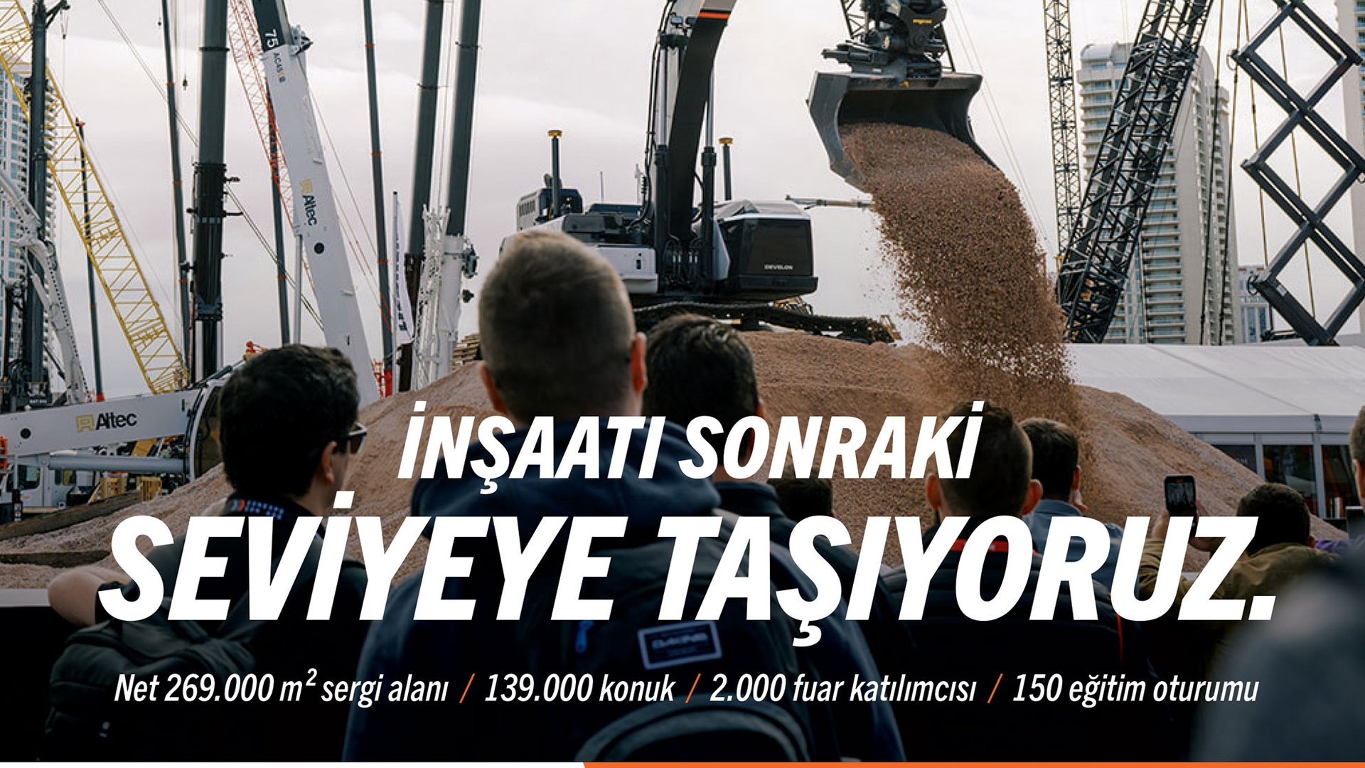 CONEXPO-CON/AGG 2026'DA TÜRKİYE RÜZGÂRI ESECEK!