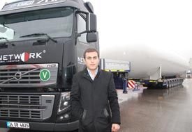 Volvo’nun çekicileri Network Global Logistics Ağında