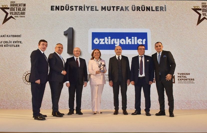 Öztiryakiler: İhracatın Metalik Yıldızları Ödül Töreni'nde Bir Kez Daha Zirvede