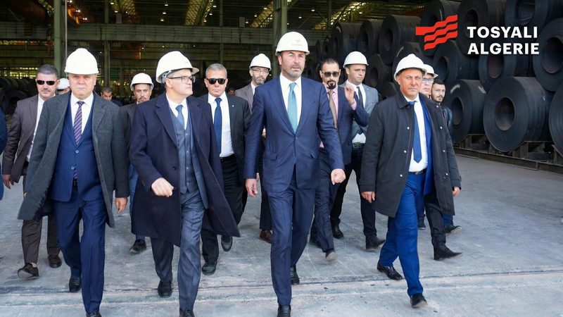 Tosyalı Algerie yılın ilk ihracatını 22 bin ton çelik ile başlattı