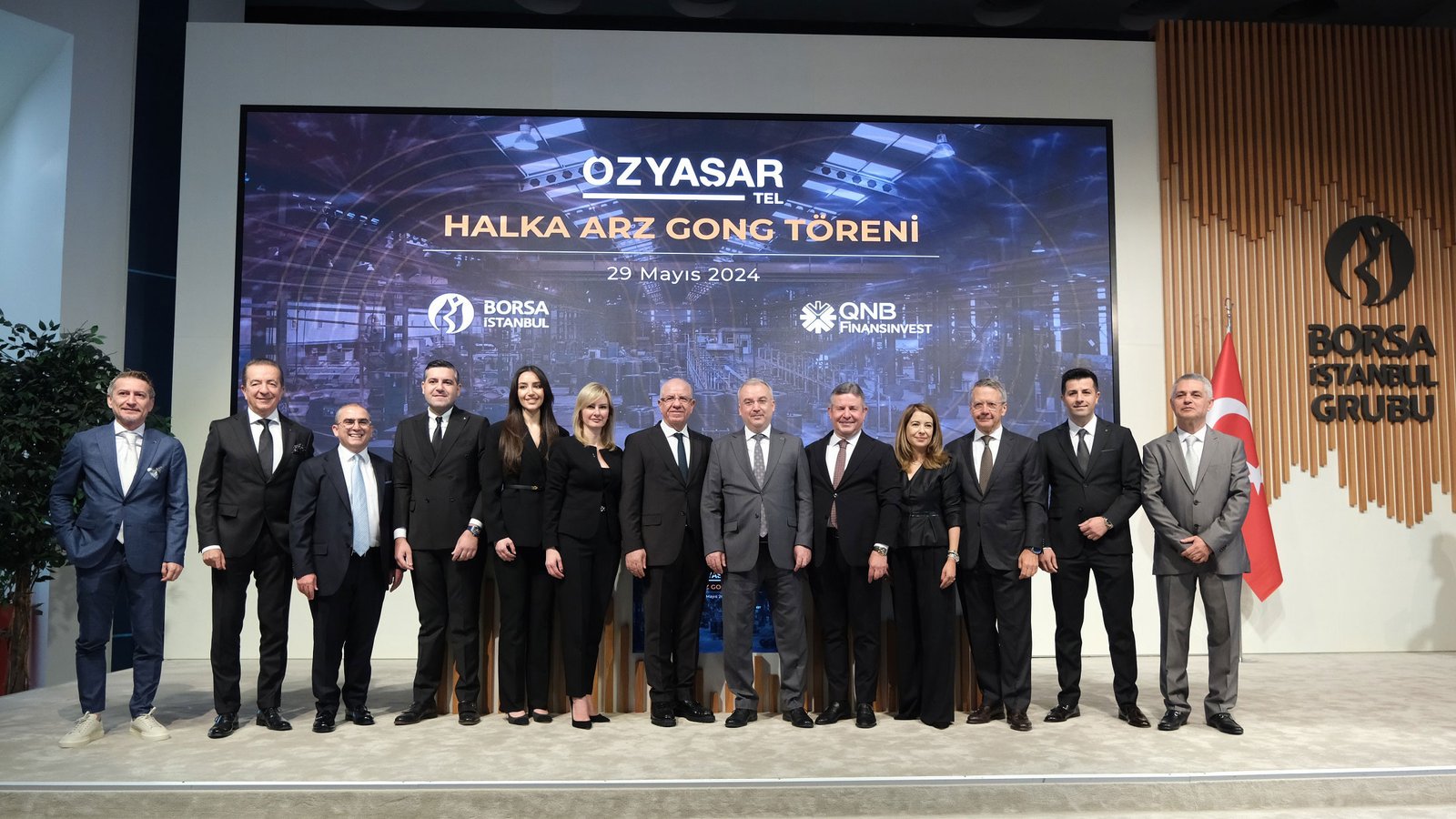 Özyaşar Tel Borsa İstanbul’da işlem görmeye başladı 