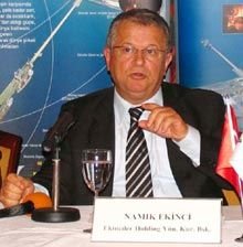 İstanbul Demir Çelik İhracatçıları Birliği'nin (İMMİB) Yeni Başkanı Namık Kemal EKİNCİ