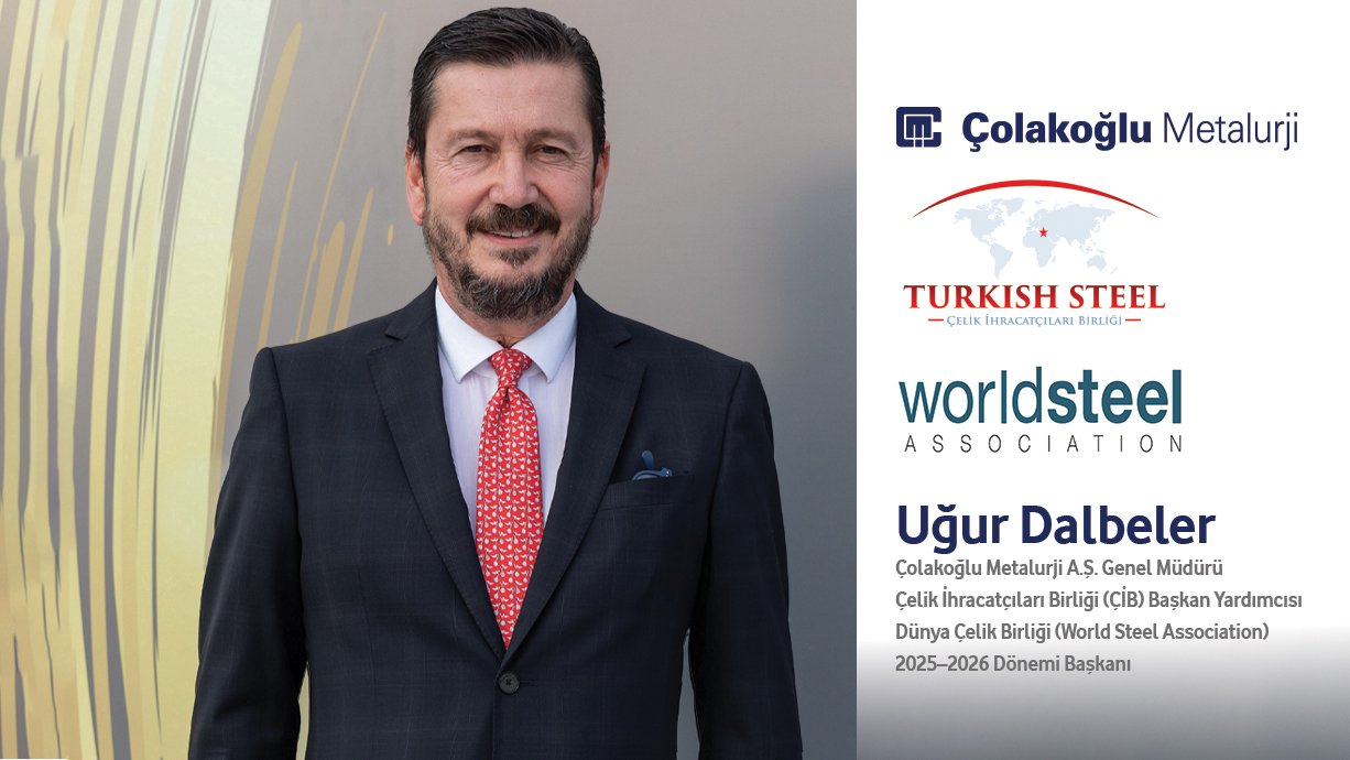 Dünya çelik sektörünün zirvesine Türk yönetici