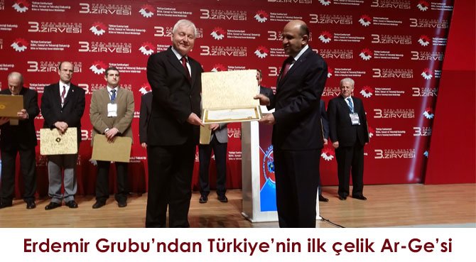 Erdemir Grubu'ndan Türkiye'nin ilk çelik Ar-Ge'si