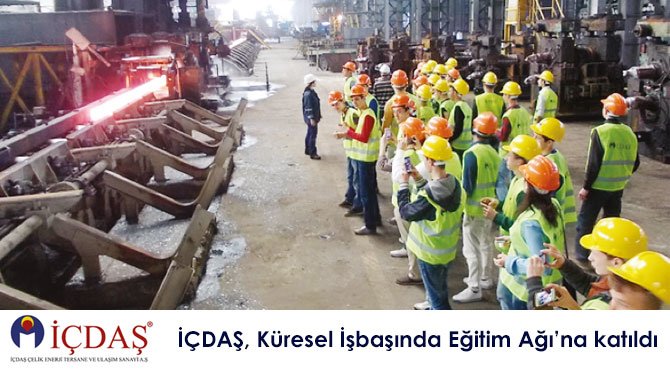İÇDAŞ, Küresel İşbaşında Eğitim Ağı'na katıldı
