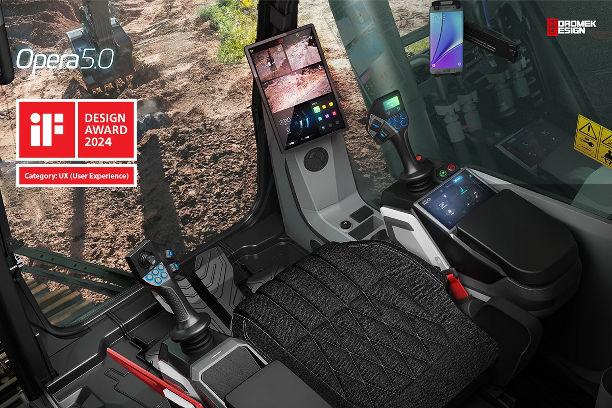 Hidromek’in uluslararası tasarım ödülü sayısı 34’e yükseldi