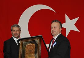 Sanayi ve Ticaret Bakanı Nihat Ergün, Sivaslı Sanayici ve İşadamları İle Bir Araya Geldi