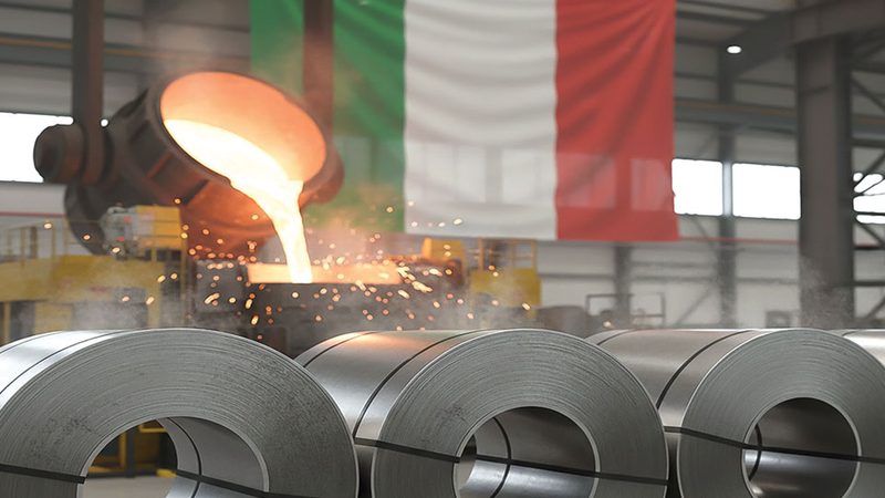 2025’te İtalya’nın Ham Çelik Üretimi Arttı 