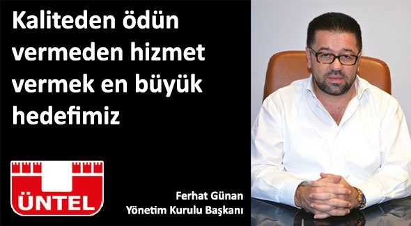 Kaliteden ödün vermeden hizmet vermek en büyük hedefimiz